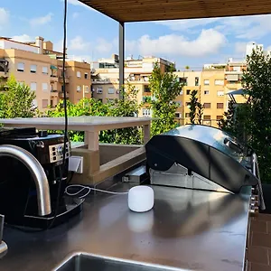 Incredible 2br Penthouse With Urban Rooftop Garden Apartment Barcelona